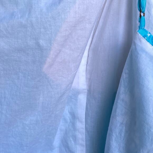 Lilly Pulitzer shorly blue shes a fox Ollie fit & flare summer dress sz4 - Picture 10 of 10